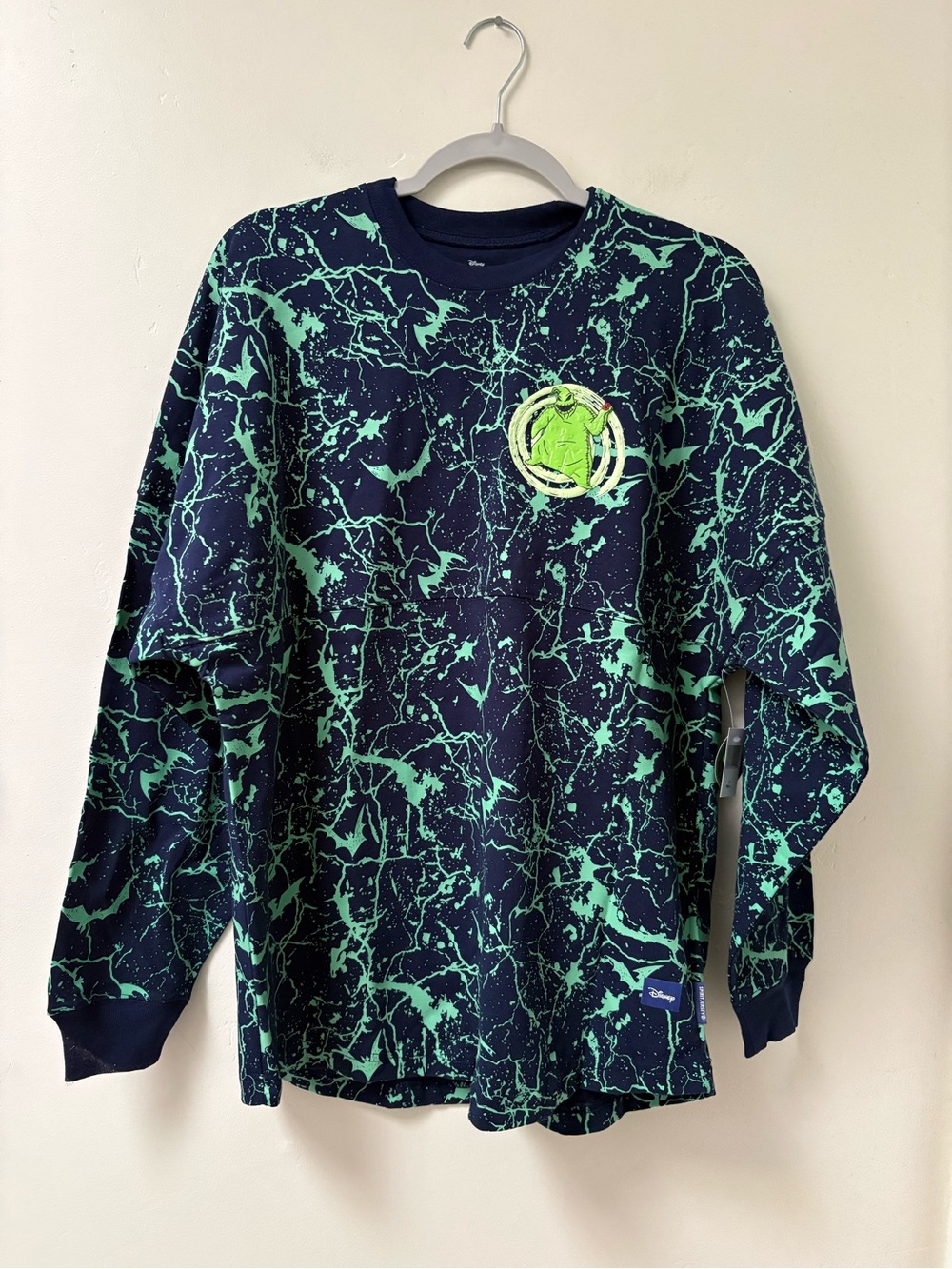 Disney Nightmare Before Christmas Oogie Boogie Spirit Jersey Size Small NWT - Picture 3 of 8